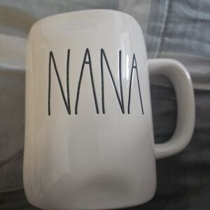 Rae Dunn Cream 'NANA' Mug